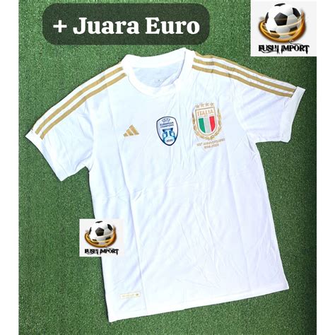 Jual Jersey Baju Bola Italia Special Th Anniversary Putih Full Patch