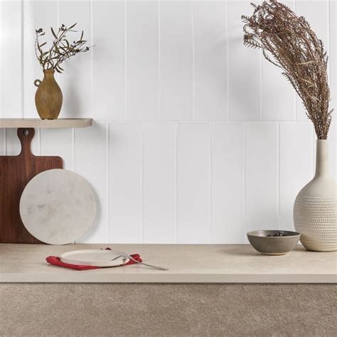 Colorplay White X Glossy Crackled Ceramic Tile Tilebar