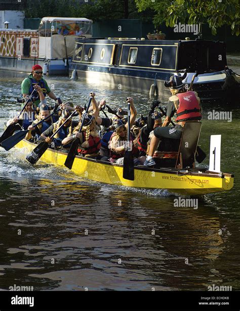 Dragon Boat Racing For Charity Is Very Popular Especially Among Teams