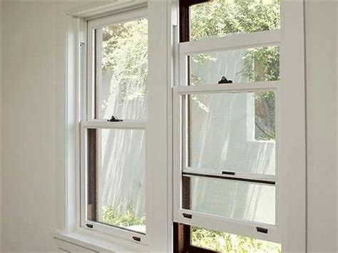 Customized Size Double Hung Aluminum Sash Windows Heat Insulation