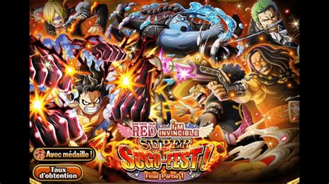 Optc Super Sugofest Red Film Final 15 Multis Youtube