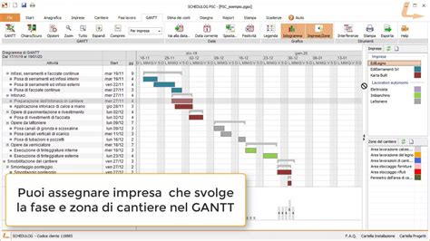 Psc Modello Tu E Semplificato Il Cronoprogramma Dei Lavori