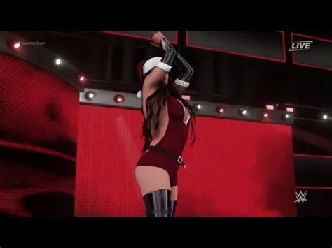 Wwe K Women S Christmas Battle Royal Custom Attires Youtube