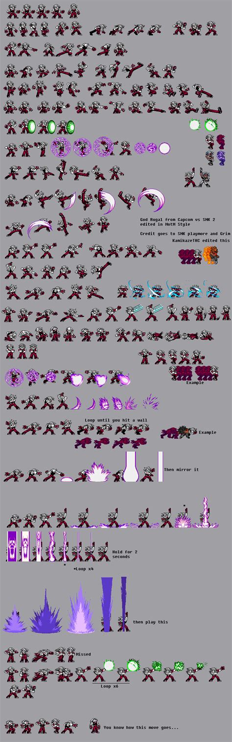 God Rugal MotM Sprites by KamikazeTHC on DeviantArt