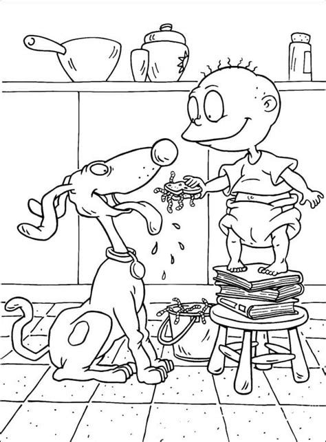 Rugrats Coloring Pages Print And Color Wonder Day Atelier Yuwa Ciao Jp