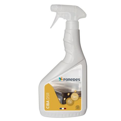 Désinfectant sans rinçage Ecocert Paredes Ciba DSR flacon de 750ml