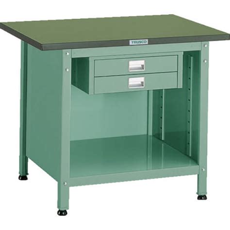 OW 9060E TRUSCO Slim Type Workbench C W 2 Drawers Monet Asia