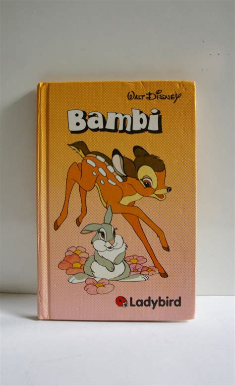 Vintage 1980s Walt Disney Bambi Ladybird A5 Etsy