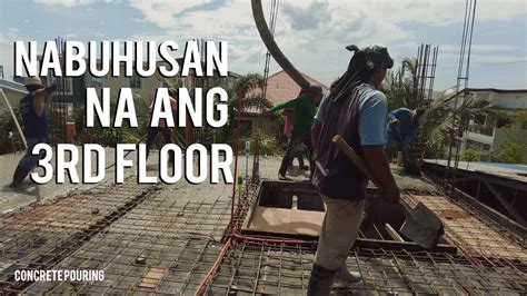 Pagbuhos Ng Slab Sa Rd Floor House Renovation Youtube