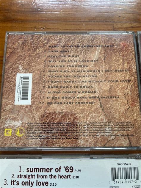 Greatest Hits Cd Chicago Gloria Estefan Bryan Adams Lenny Kravitz