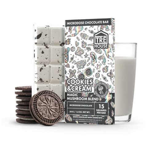 Magic Mushroom Chocolate Bar Cookies Cream Tr House