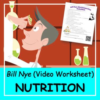 Bill Nye The Science Guy NUTRITION Video Guide By The Science Teacher