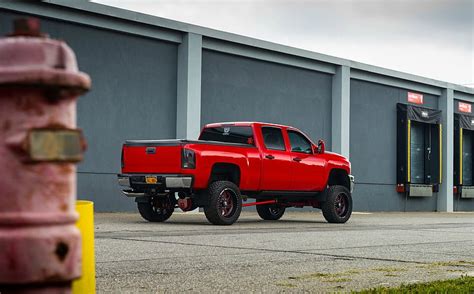 Red Lift Chevrolet Gm Bowtie Truck Chevy Hd Wallpaper Peakpx