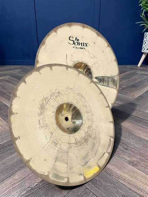 Sabian Pro Sonix Hi Hats 14 35cm Cymbals Grelly USA