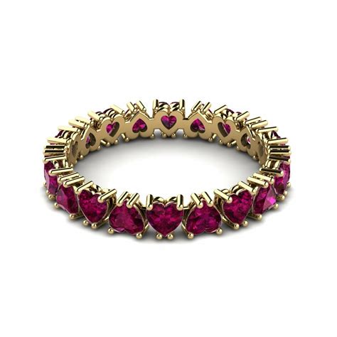 Achetez Glamira Bague Roosevelt En Or Jaune Grenat De Rhodolite