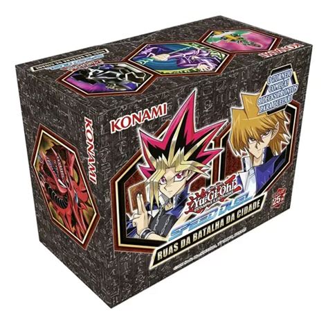 Yu gi oh Box Ruas Da Batalha Da Cidade Speed Duel Decks Frete grátis