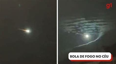 V Deo Meteoro Ou Lixo Espacial Bola De Fogo Filmada No C U Do Reino