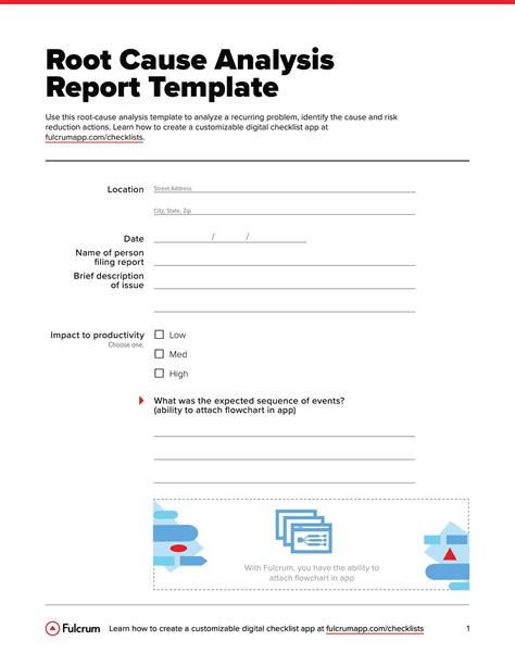 Free Printable Root Cause Analysis Templates Word Excel Pdf