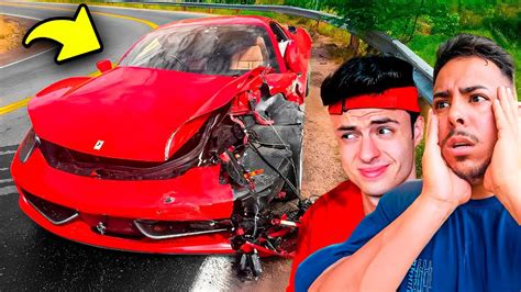 YOUTUBERS QUE BATERAM SEUS CARROS O Retorno YouTube