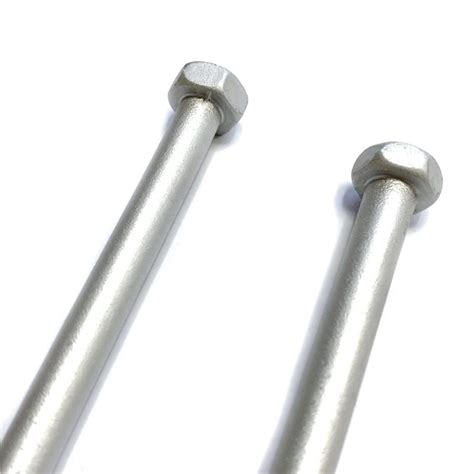 Extra Long Hex Head Carbon Steel Dacromet Screw