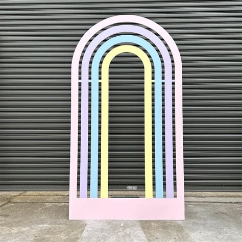 Pastel Rainbow Backdrop | Sweet Heavenly Events Hire