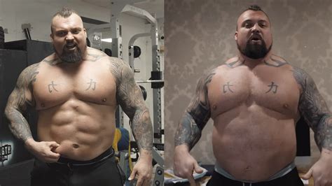 Eddie Hall Sheds 20 Pounds In 17 Days For Fat Loss Challenge Fitness Volt