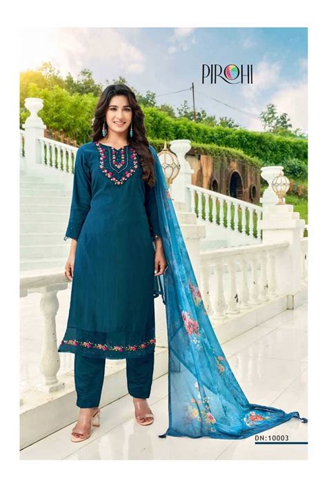 PIROHI PRESENT MASTANI FESTIVE WEAR FANCY WORK KURTI WITH PANT AND