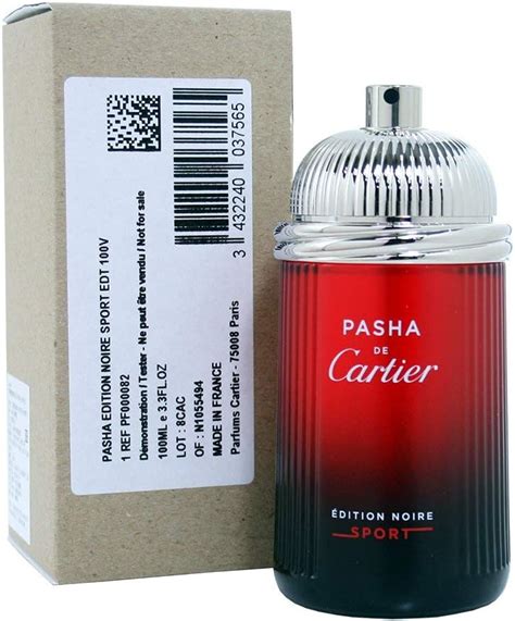 Title Cartier Pasha De Cartier Noire Sport For Men Eau De Toilette