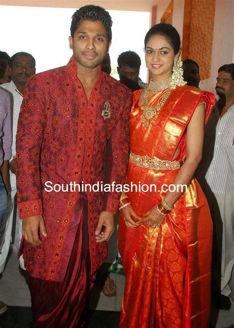 The Royal Wedding of Allu Arjun and Sneha Reddy – South India Fashion