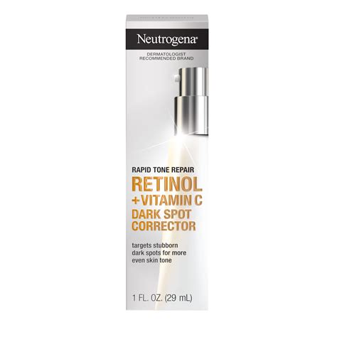 Neutrogena Rapid Tone Repair Serum, Retinol + Vitamin C Dark Spot ...