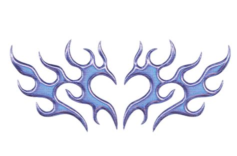 y2k chrome heart metal logo, 2000s , webcore , purple , blue , chrome , y2k , macker - Free PNG ...