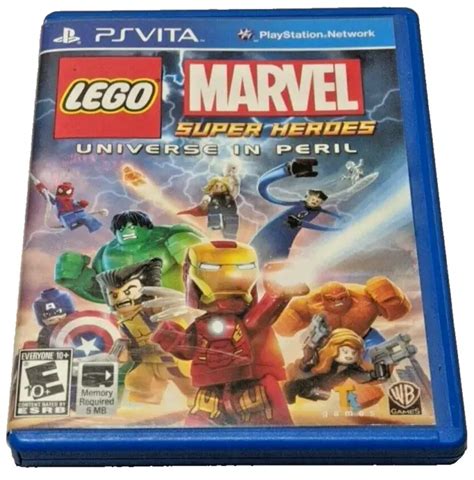 Lego Marvel Super Heroes Universe In Peril Sony Playstation Vita