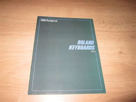 Roland Vintage Synthesizer Catalog – 1984 - Original Vintage | Reverb