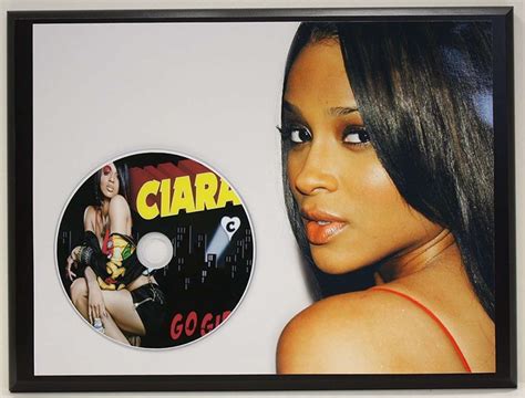 Ciara Limited Edition Picture Disc Cd Rare Collectible Music Display Gold Record Outlet Album