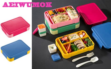 Bento Box Bo Te D Jeuner Pour Enfant Avec Compartiments Ml