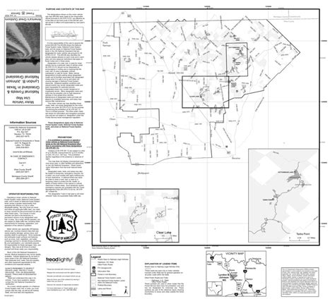 Motor Vehicle Use Map Mvum Lyndon B Johnson National Grassland Free By Us Forest Service R8