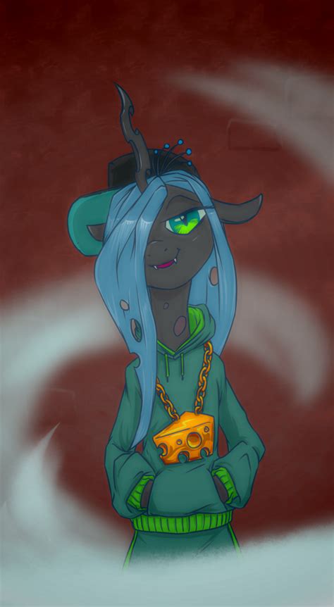 Safe Artist Kovoranu Queen Chrysalis Changeling