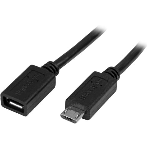 05m 20in Micro Usb Extension Cable Mf Micro Usb Male