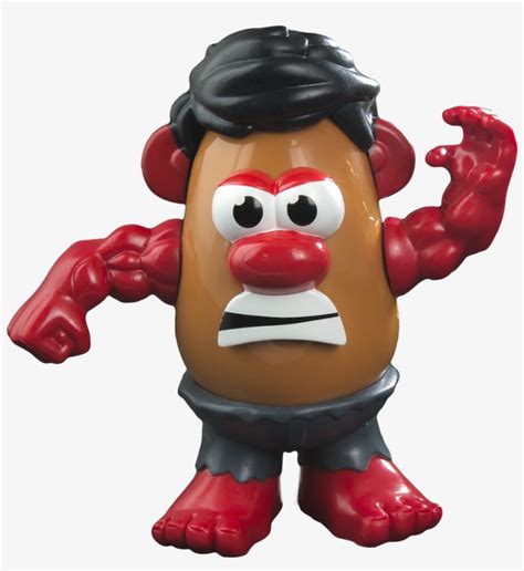 Red Hulk Mr Potato Head Hulk Red Hulk Mr Potato Head Png Image