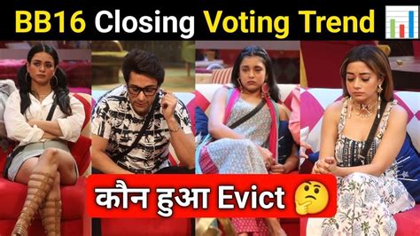 Bigg Boss Closing Voting Trend Eviction Th Week Voting Trend L