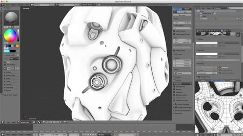 Shading In Blender Baking An Edge Map Using Ambient Occlusion