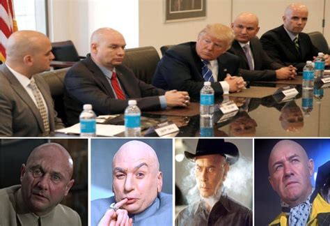 Trump Plans Border Security with Leading Bald Supervillains - The ...