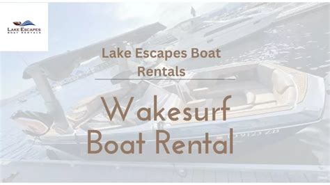 PPT - Wakesurf boat rental PowerPoint Presentation, free download - ID ...