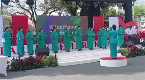 Pkk Kecamatan Tembalang Juara Lomba Paduan Suara Mars Pkk Tingkat