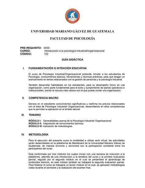 Introducci N A La Psicolog A Industrial Organizacional