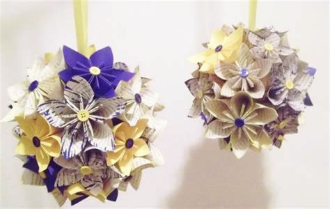 Bridal Flower Pomander Handmade Wedding Bouquet Made To Etsy