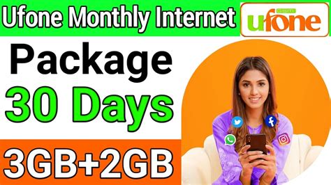 Ufone Monthly Internet Package Ufone Monthly Heavy Internet Package