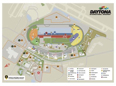 MAPS | DAYTONA INTERNATIONAL SPEEDWAY
