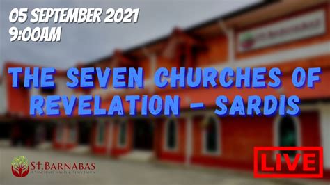 The Seven Churches Of Revelation Sardis L St Barnabas Church Klang L