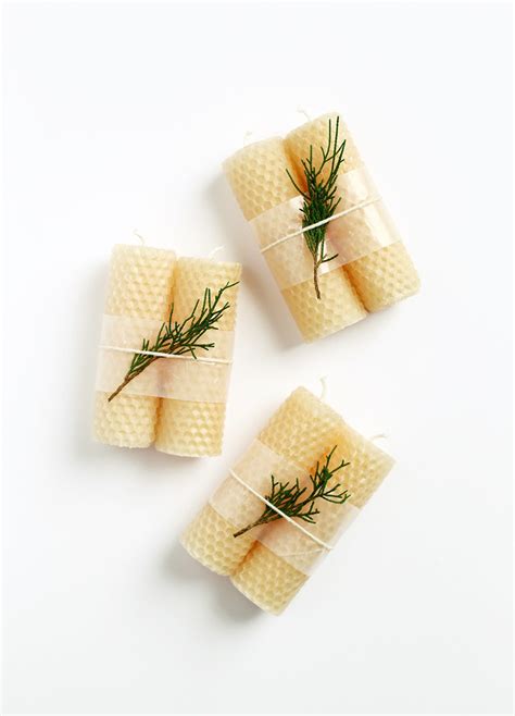 Diy Rolled Beeswax Candles The Merrythought